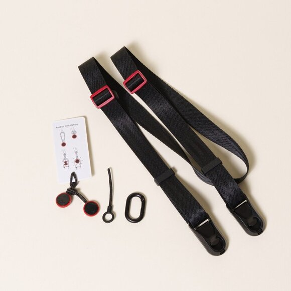 Dual Adjustable 30-52" Camera Strap w/ Peak Design Anchors &  D-Ring Mount - Picture 2 of 8